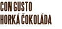 Con Gusto horká čokoláda